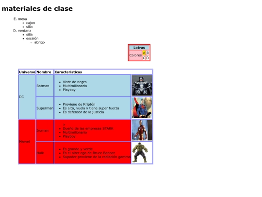ejemplos/ejemplolistas screenshot