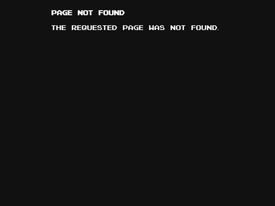 not_found screenshot