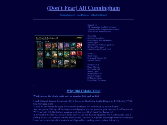 CoolThings/CyberpunkTCG_Decks/DontFearAltCunningham screenshot