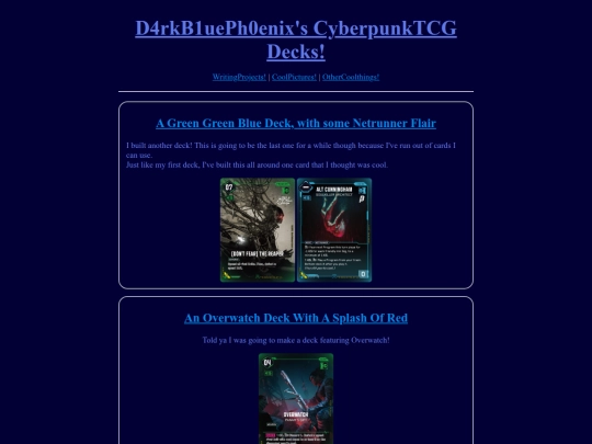 CoolThings/CyberpunkTCG_Decks screenshot