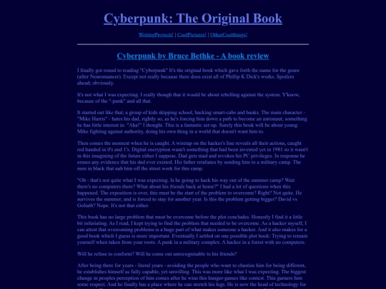 WritingProjects/CyberpunkOG screenshot