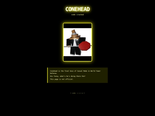conehead screenshot