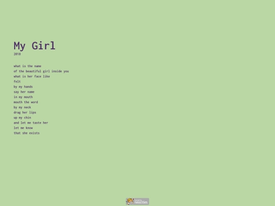 writing/girl screenshot