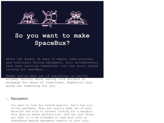 spacebux screenshot