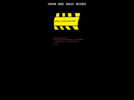 DnB_Mixes screenshot