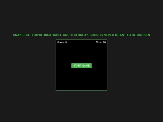 hungrysnake screenshot