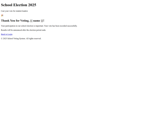 voting/thanks screenshot