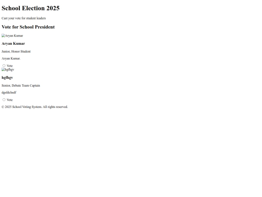 voting/voting1 screenshot