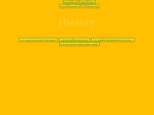 History screenshot