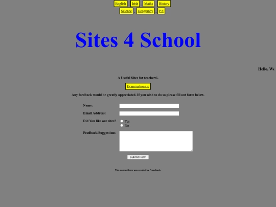 index screenshot