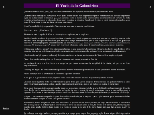 ES/Story/Legacy/22-El-Vuelo-de-la-Golondrina screenshot