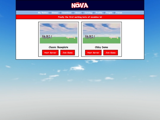 games screenshot
