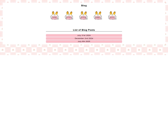 blog screenshot