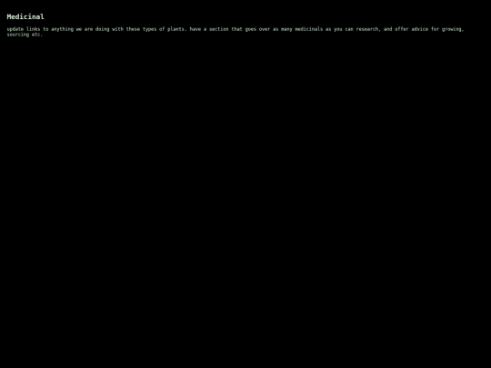 medicinal screenshot