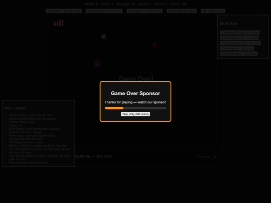 screamtest screenshot
