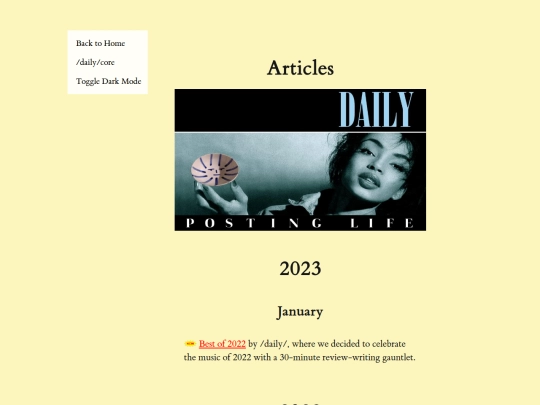articles screenshot