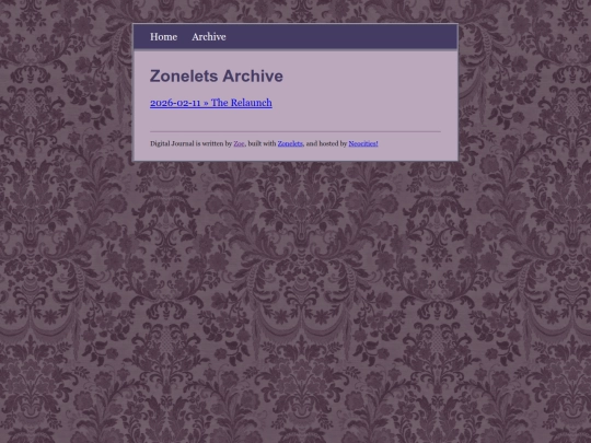 archive screenshot