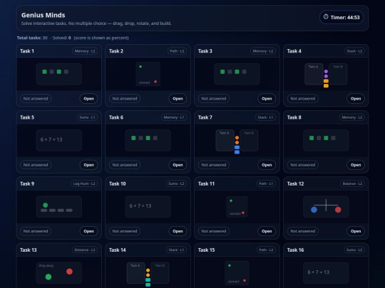 genius_minds_neocities_30_tasks/exam_middle2 screenshot