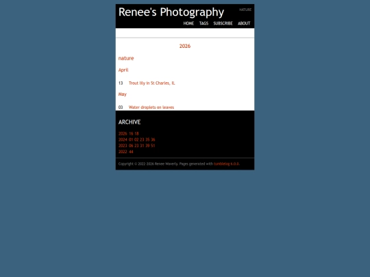 tags/2026/nature screenshot