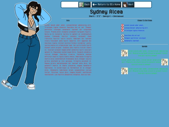 ocs/sydney-alcea screenshot
