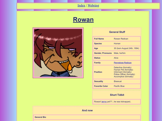 Rowan screenshot