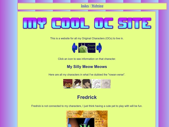 index screenshot