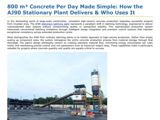 800-m-concrete-per-day-made-simple-how-the-aj90-stationart-concrete-plant-delivers-who-uses-it screenshot