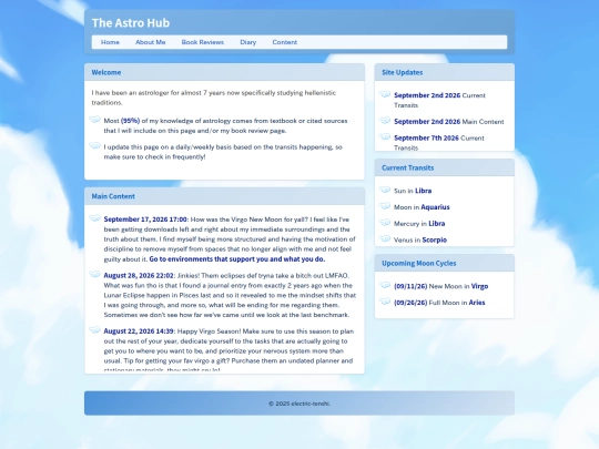 astro screenshot