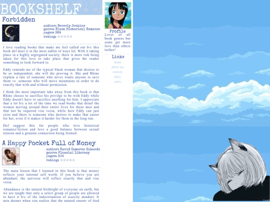 bookreview screenshot
