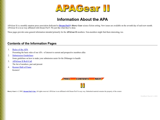 apagear2/Info screenshot