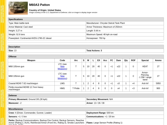 hg2ed/m60a3 screenshot