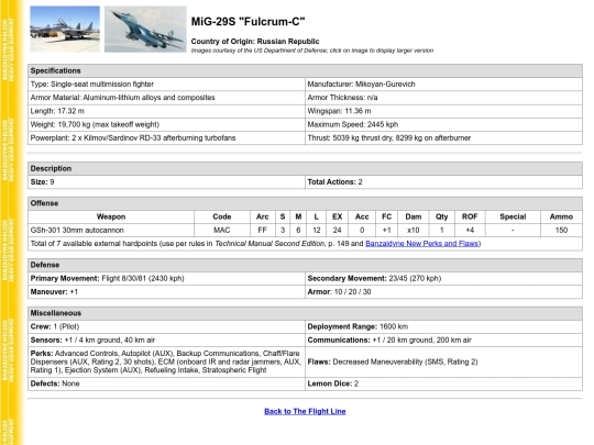 hg2ed/mig29 screenshot