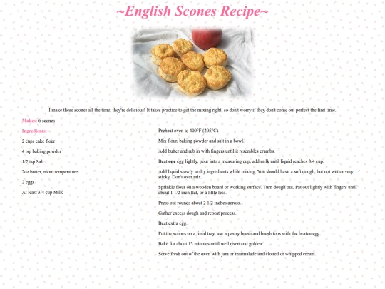 scones screenshot
