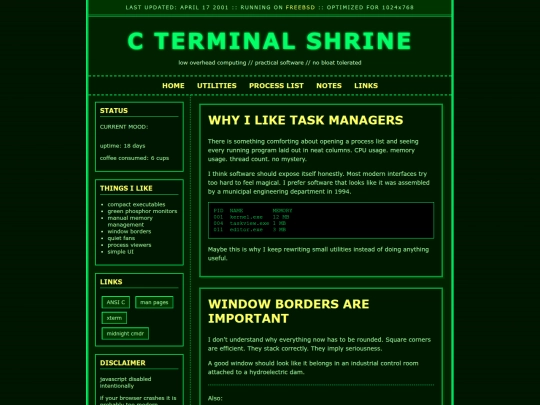 cshrine screenshot