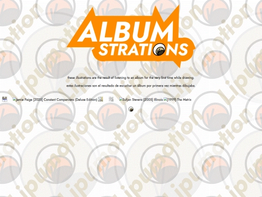 albumstrations/explanation screenshot