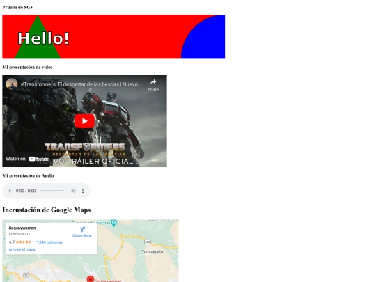 ContenidoAudioyVideo/AudioyVideo screenshot