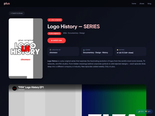 logo-history screenshot