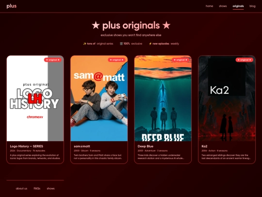 originals screenshot