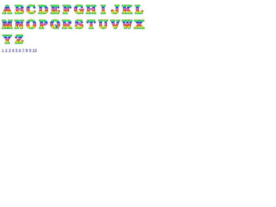alphabet-gifs/style/6 screenshot