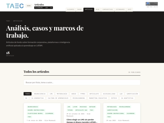 articulos-taec screenshot