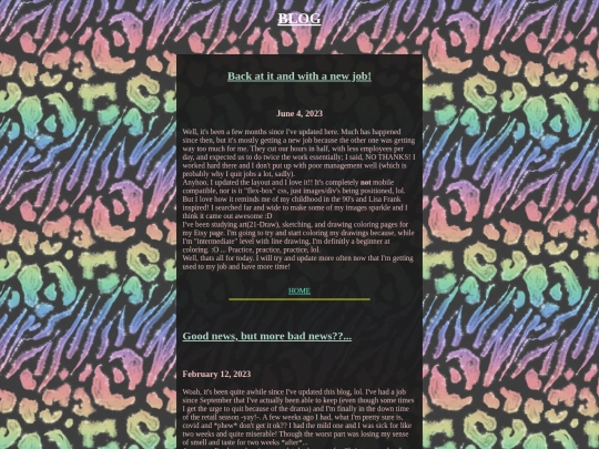 blog screenshot