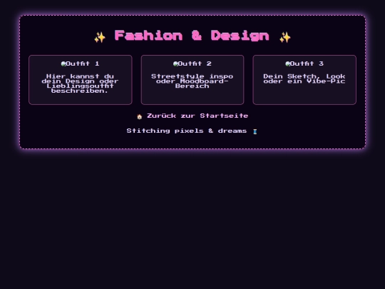 fashion screenshot