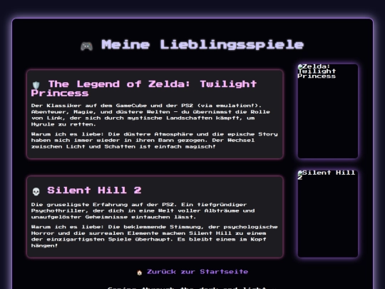 games screenshot