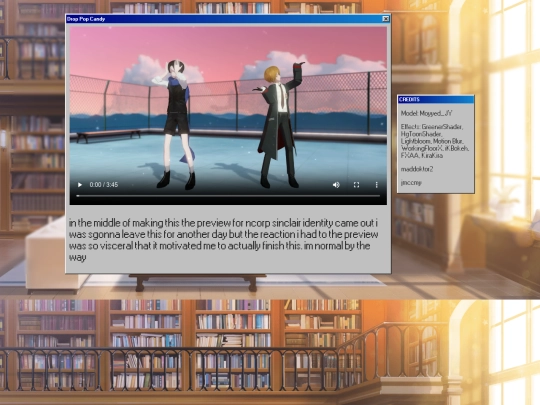 art/mmd/videos/droppop screenshot