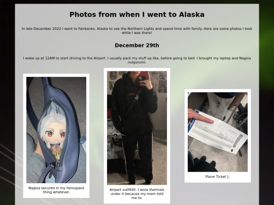 spiral/alaska screenshot