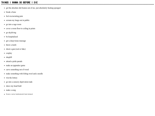 spiral/lists/bucket screenshot