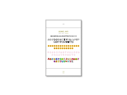 webgraphics/pixelart/fonts screenshot