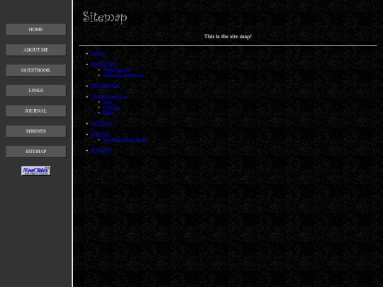 sitemap screenshot
