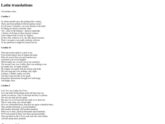 latin screenshot