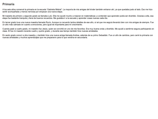 primaria screenshot